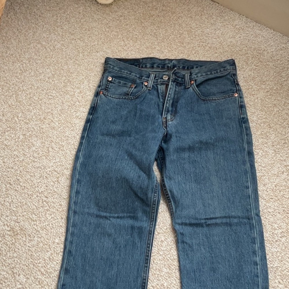 Classic Levi’s 516 blue jeans 31 by 30